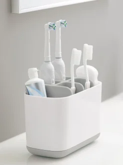 Joseph Joseph|Joseph Joseph Joseph® Joseph - Grote EasyStore tandenborstelhouder in wit en grijs