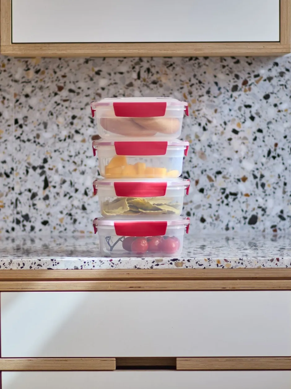 Joseph Joseph|Keukenopslag|Joseph Joseph 4 Piece Nest Lock Rectangle Container Set 1.1L