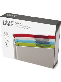 Joseph Joseph|Joseph Joseph - Set hakborden met logo in folioformaat en meerdere kleuren