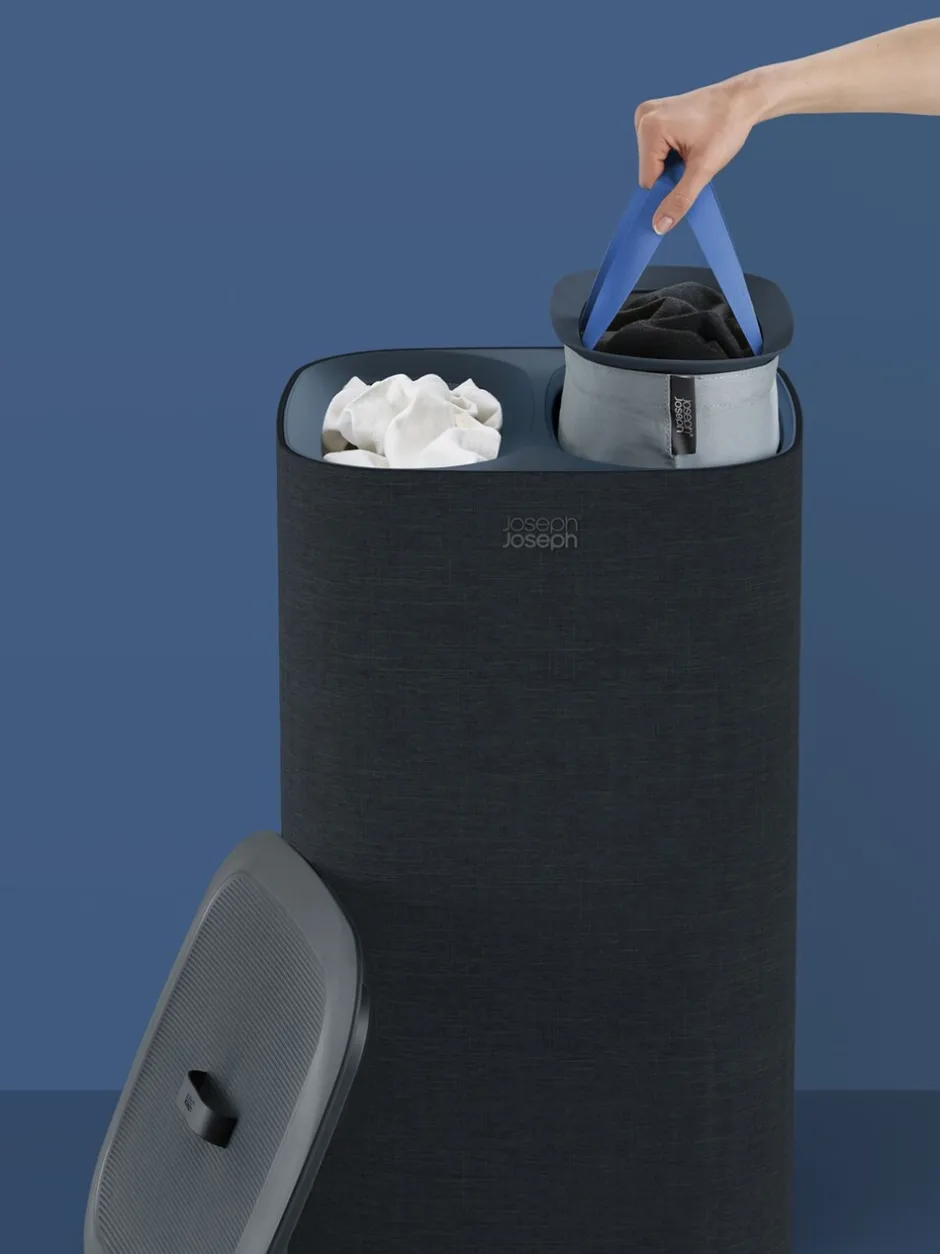 Joseph Joseph*Joseph Joseph - Tota wasmandverdeler van 60 liter Zwart