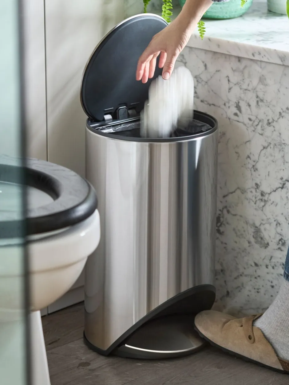 Joseph Joseph|Joseph Joseph Arc 10-Litre Slimline Pedal Bin with Liner Pocket