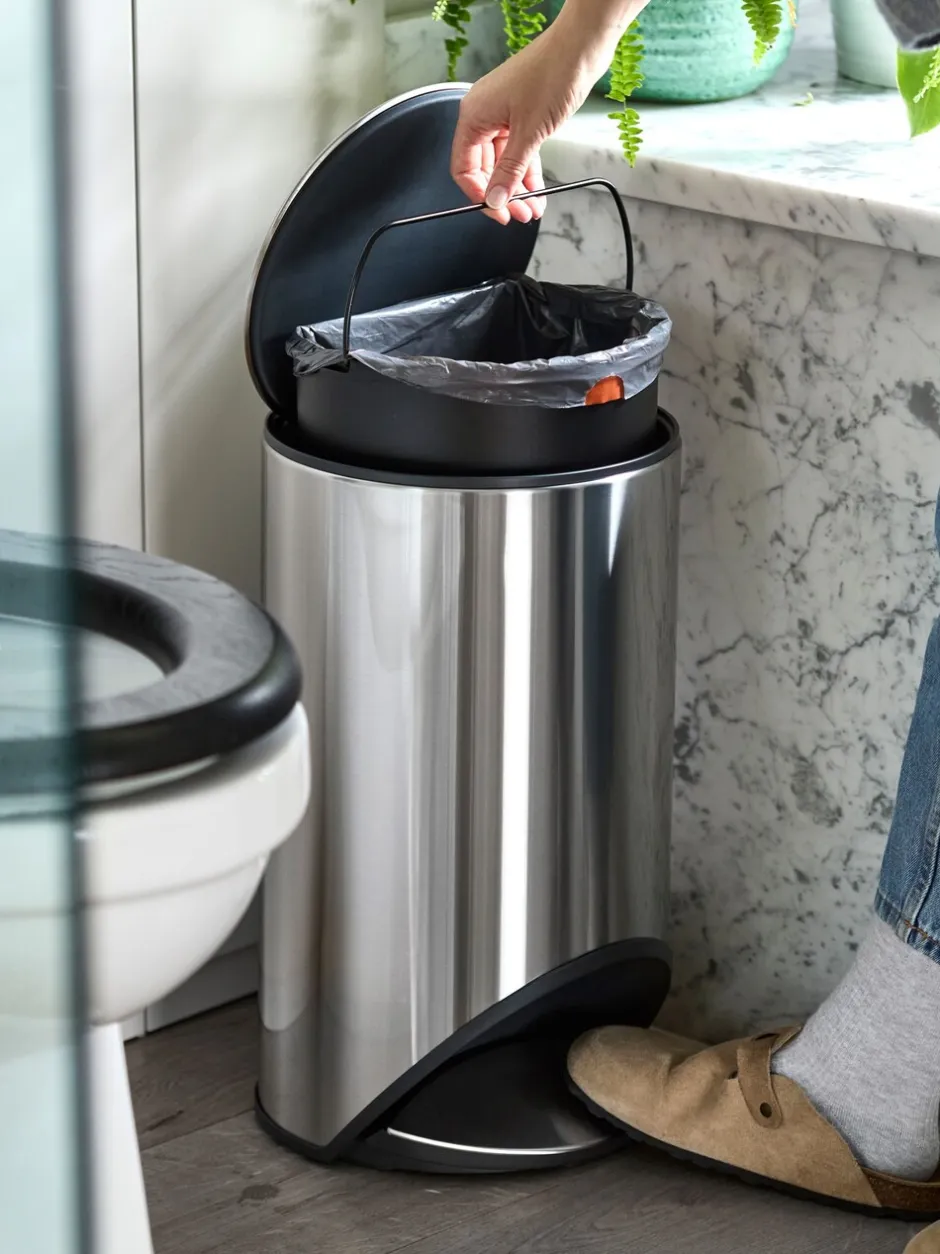 Joseph Joseph|Joseph Joseph Arc 10-Litre Slimline Pedal Bin with Liner Pocket