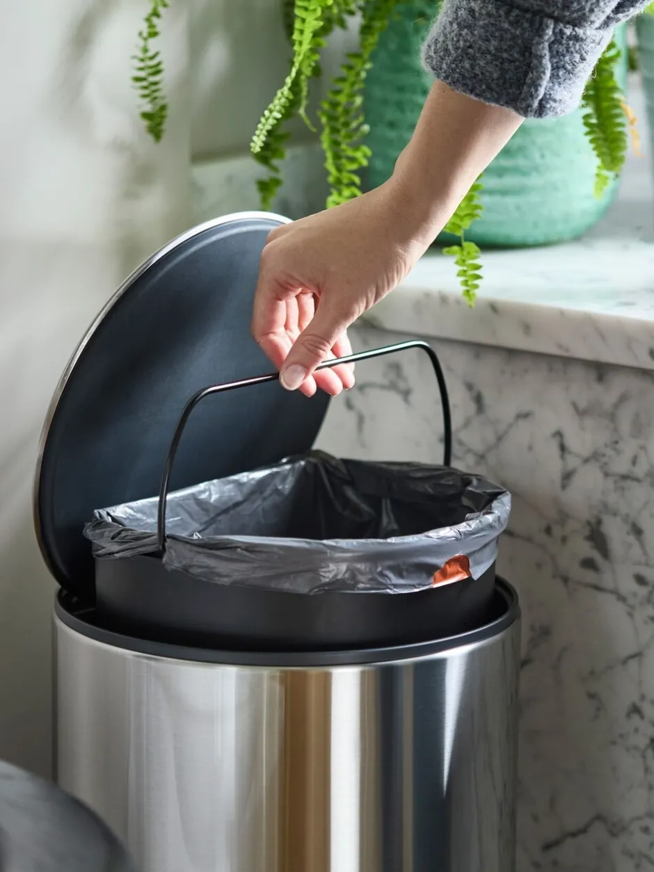 Joseph Joseph|Joseph Joseph Arc 10-Litre Slimline Pedal Bin with Liner Pocket