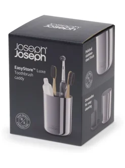 Joseph Joseph|Badkameraccessoires|Joseph Joseph luxe EasyStore tandenborstelhouder van roestvrij staal