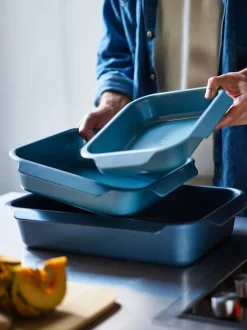 Joseph Joseph|Joseph Joseph Nest™ Oven Non Stick 3 Piece Roasting Tray Set