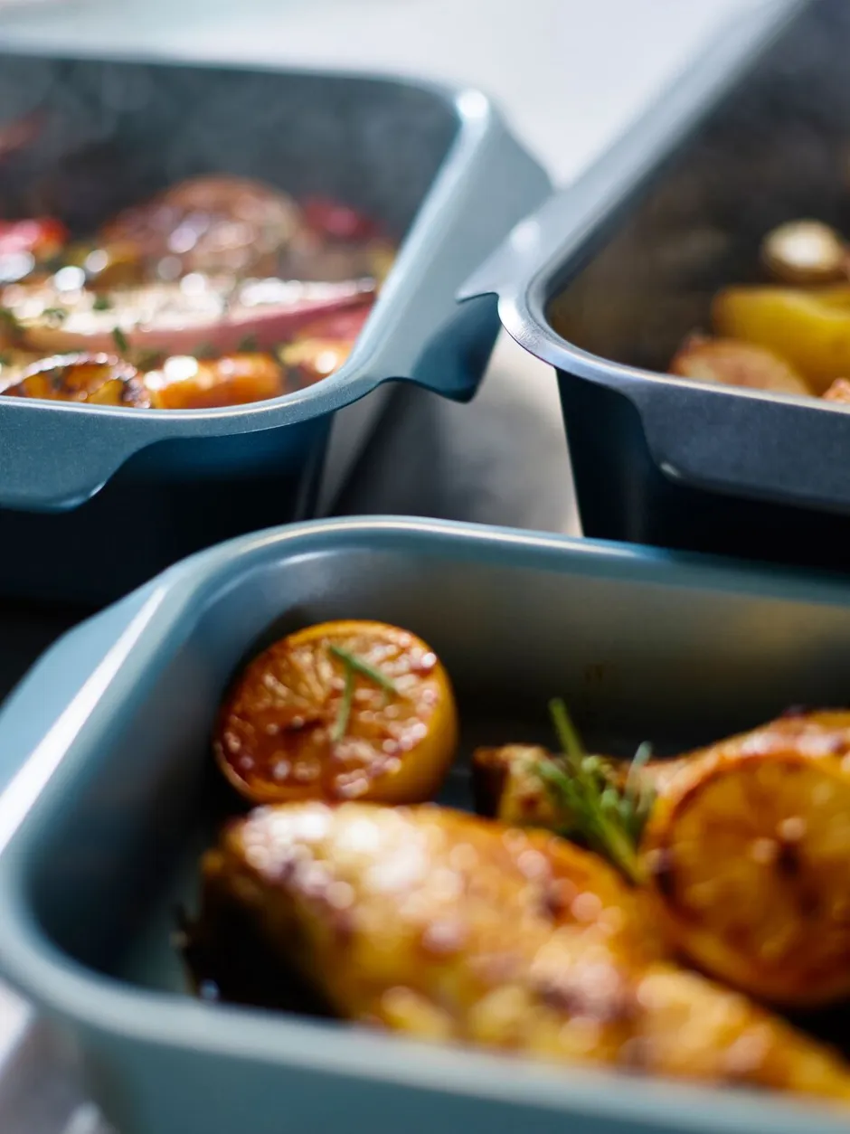 Joseph Joseph|Joseph Joseph Nest™ Oven Non Stick 3 Piece Roasting Tray Set
