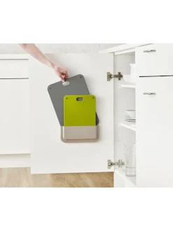 Keukenaccessoires|Joseph Joseph*Joseph Joseph set van 2 Doorstore snijplanken