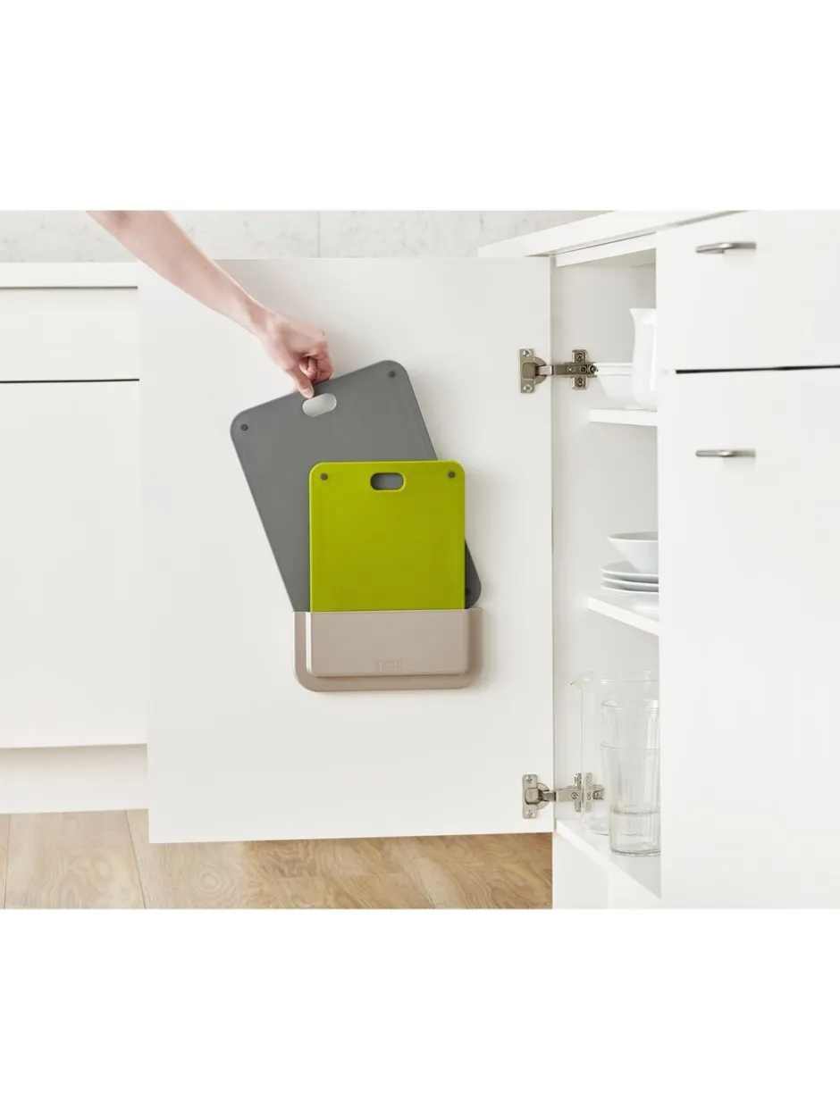 Keukenaccessoires|Joseph Joseph*Joseph Joseph set van 2 Doorstore snijplanken