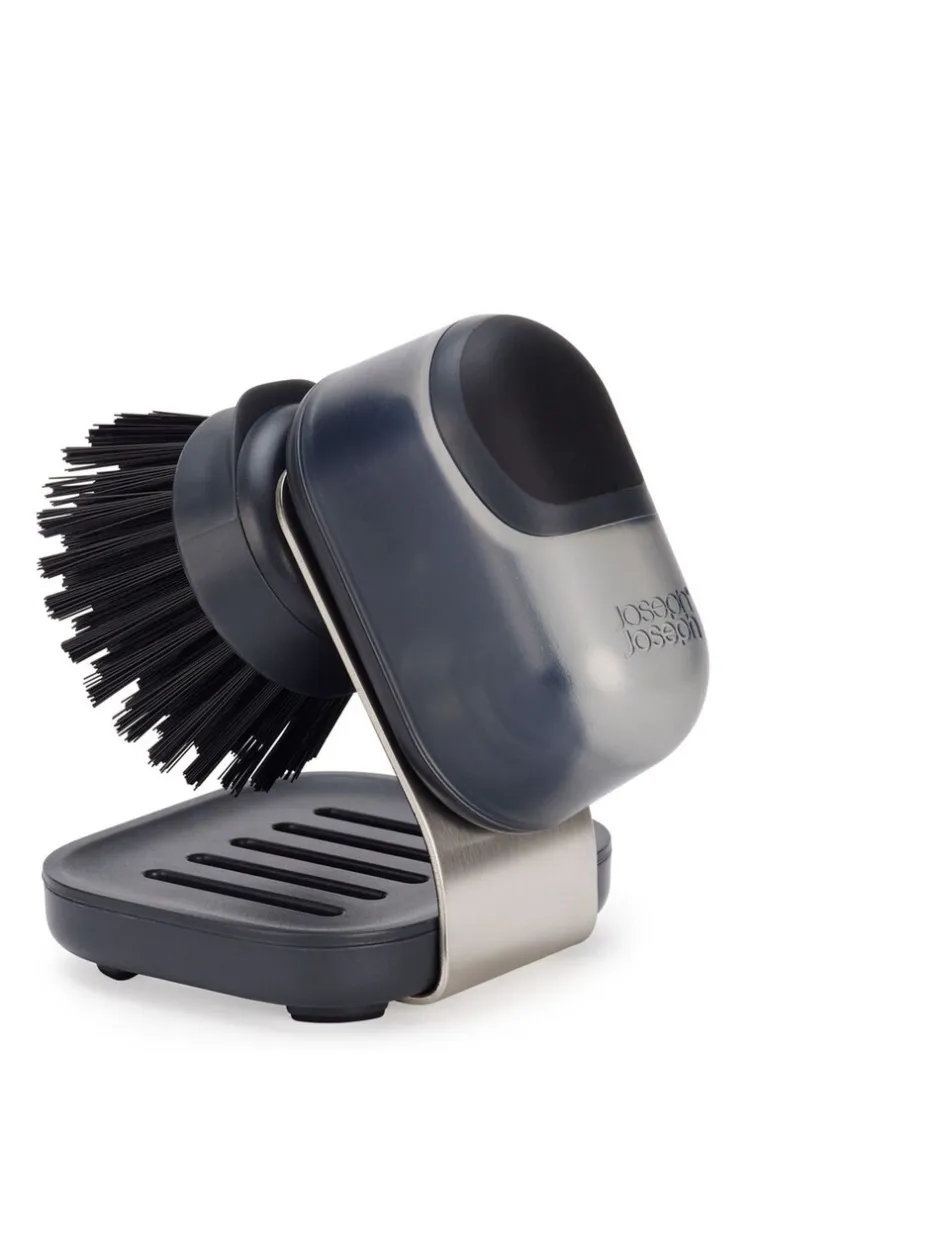 Joseph Joseph*Joseph Joseph Sinktech Soap-Disp Palm Brush With Stand
