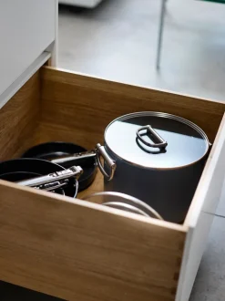 Joseph Joseph*Joseph Joseph Space Folding Handle Ceramic Nonstick 25cm Stock Pot and Lid