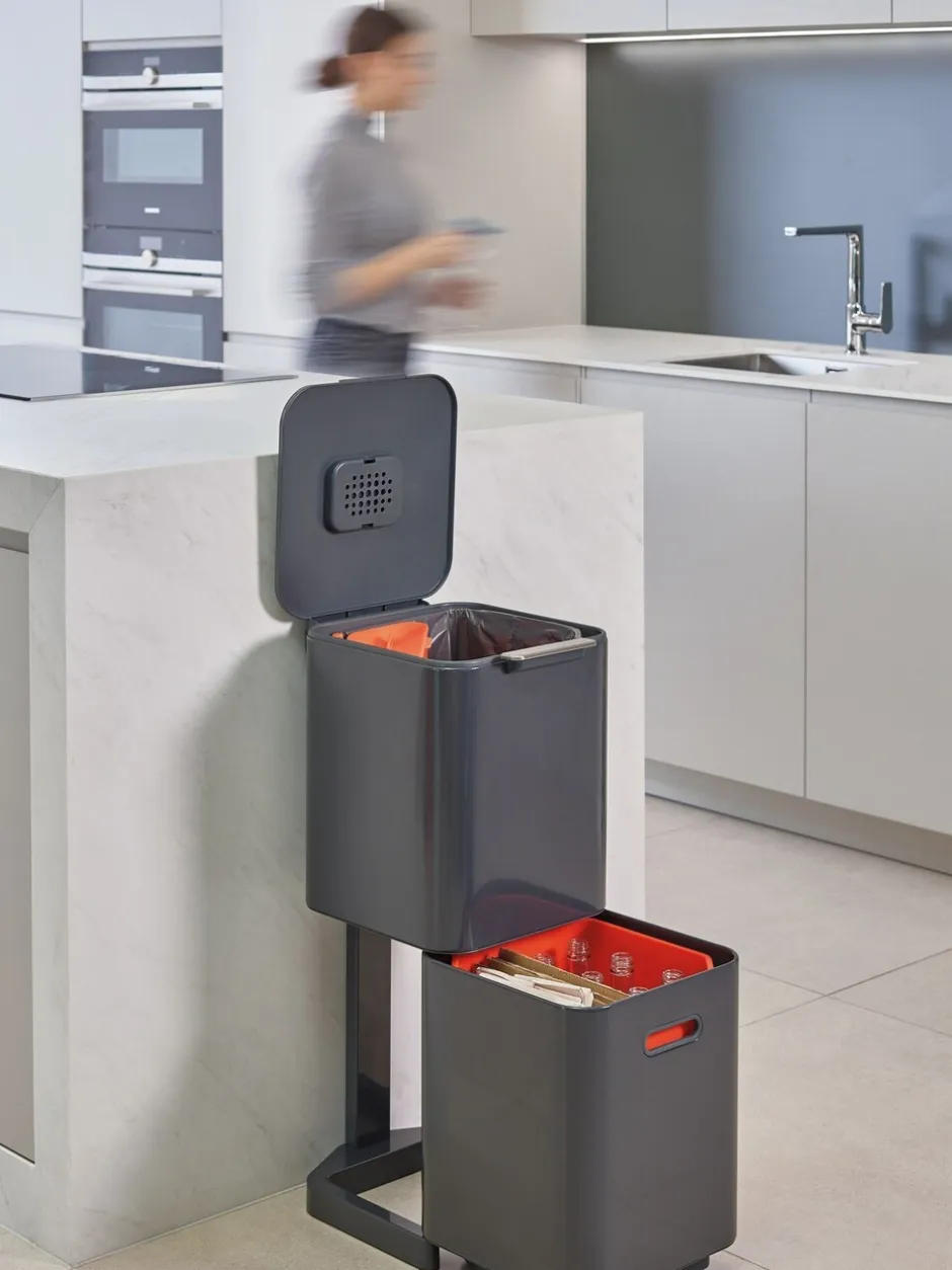 Joseph Joseph|Joseph Joseph Joseph® Joseph Totem compacte afvalscheidingsbak van 40L