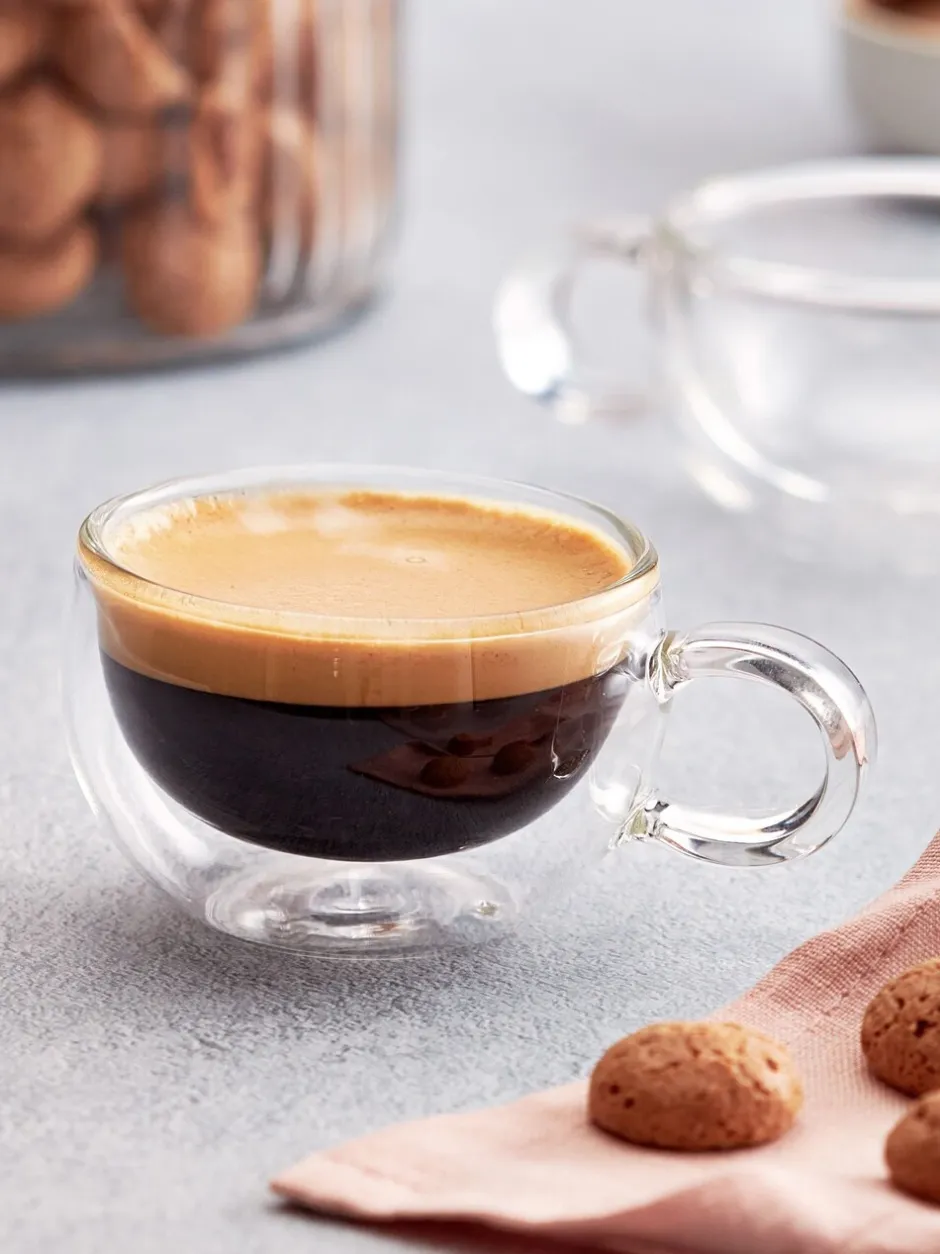 Mokken En Koppen*Judge Duo Form dubbelwandige espressoglazenset
