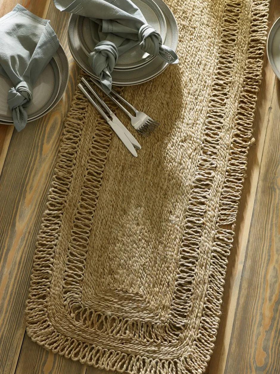 Tafellinnen En Placemats *Next Juten keukentafelloper