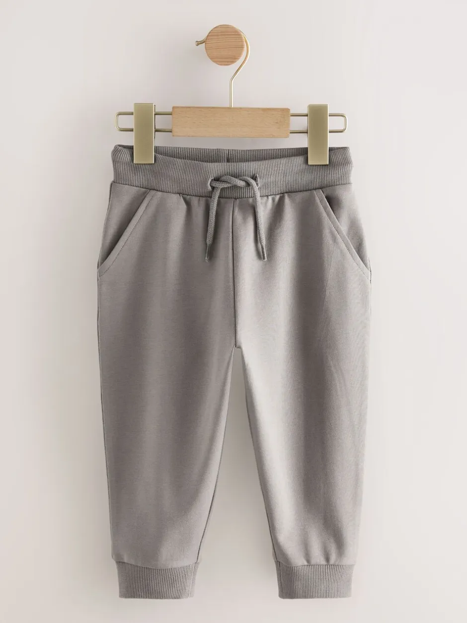 Multipacks|Jeans En Joggingbroeken|Next - Verpakking van 5 joggingbroeken (3mnd-7jr) Kaki/grijs/blauw