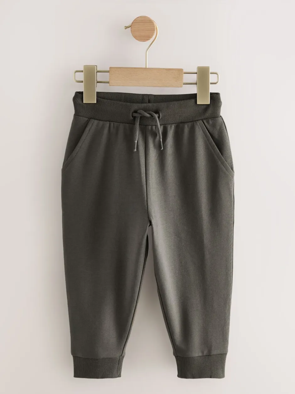Multipacks|Jeans En Joggingbroeken|Next - Verpakking van 5 joggingbroeken (3mnd-7jr) Kaki/grijs/blauw