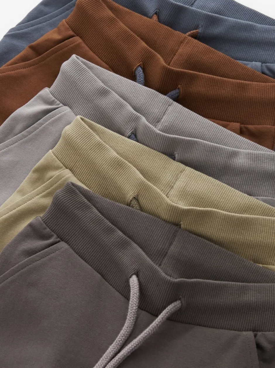 Multipacks|Jeans En Joggingbroeken*Next Kaki/grijs/blauw - Verpakking van 5 joggingbroeken (3mnd-7jr)