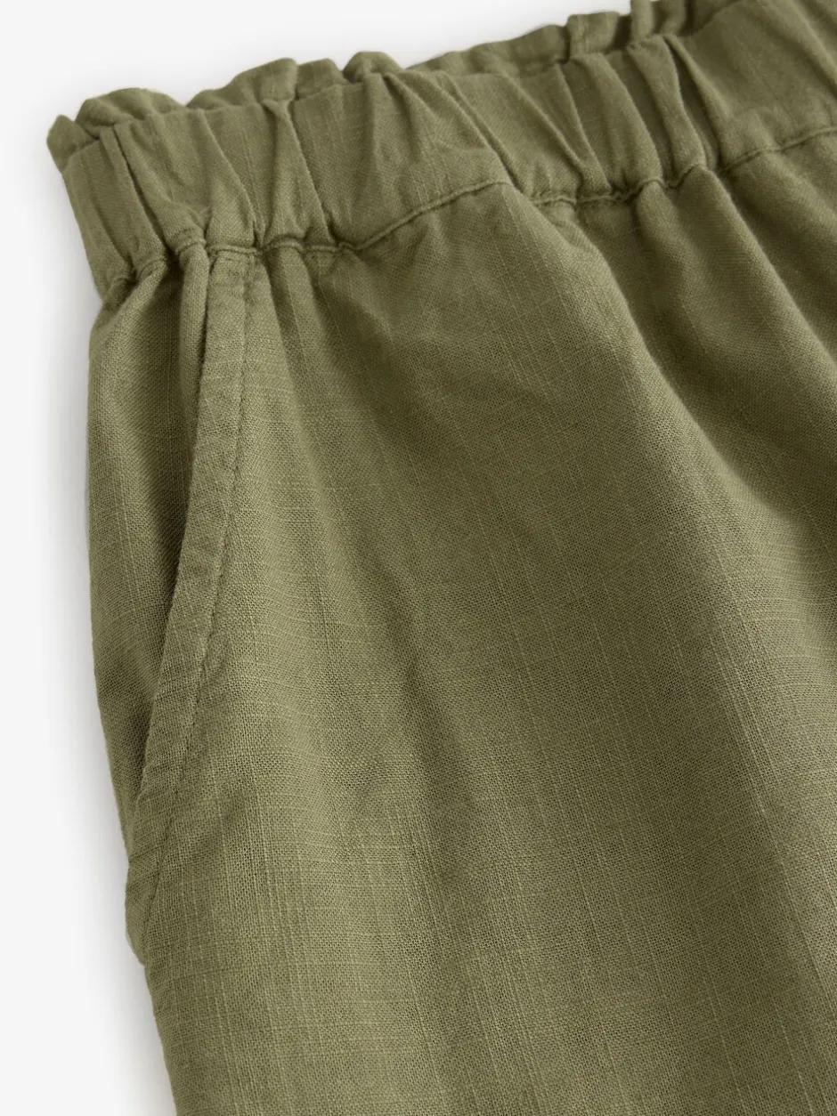 Shorts*Next - 100% katoenen Bermuda-shorts Kakigroen