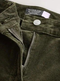Broeken*Next - Cord Skinny Hourglass Trousers Kakigroen