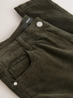 Broeken*Next - Corduroy skinny broek Kakigroen