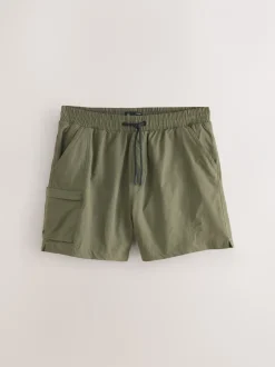 Badkleding|Next - Fashion cargo zwemshorts Kaki/groen