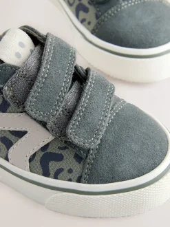 Sneakers|Next - Klittenbandsluiting Skate Trainers Kakigroen