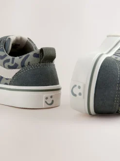 Sneakers|Next - Klittenbandsluiting Skate Trainers Kakigroen