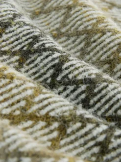 Gebreide Kleding*Next Kakigroen - Relaxed Fit Ombre Diamond Pattern Texture Crew Neck Jumper with Wool