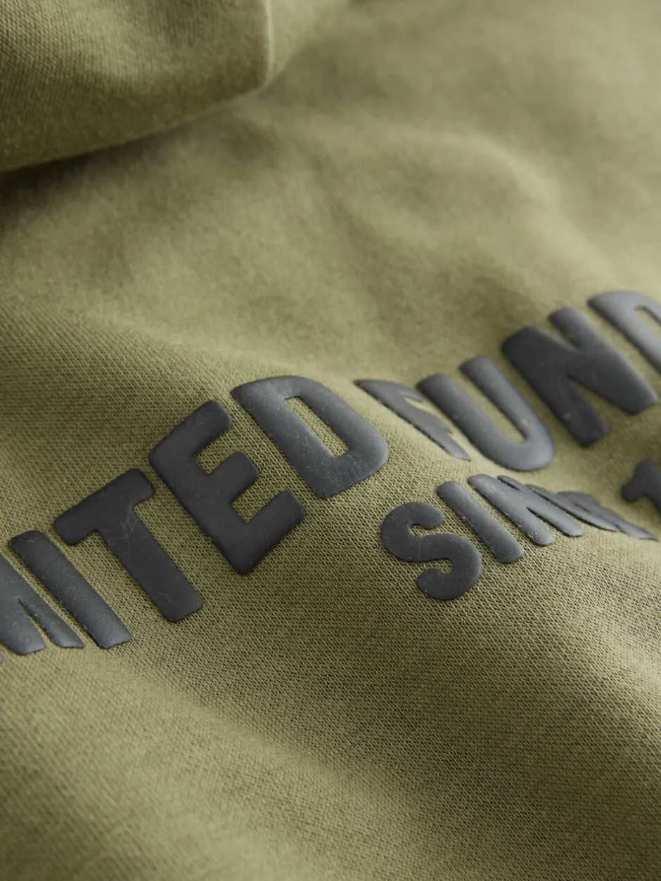 Joggingbroeken|Sweaters En Hoody´S*Next - Set met hoodie met slogan en joggingbroek (3mnd-7jr) Kakigroen