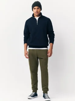 Joggingbroeken*Next - Slim Fit - Slim Fit Brushback Heavyweight Joggers Kakigroen