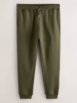 Joggingbroeken*Next - Slim Fit - Slim Fit Brushback Heavyweight Joggers Kakigroen