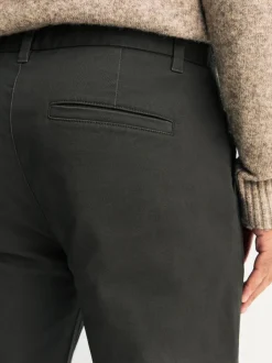 Broeken En Chino's*Next Kakigroen - Slim Fit - Stretchy chino