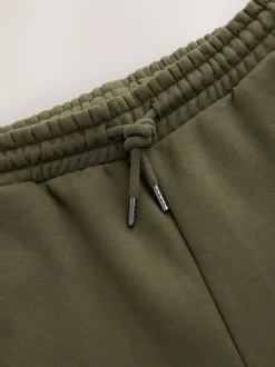 Joggingbroeken|Next Kakigroen - Straight fit - Relaxed Fit Brushback Heavyweight Joggers