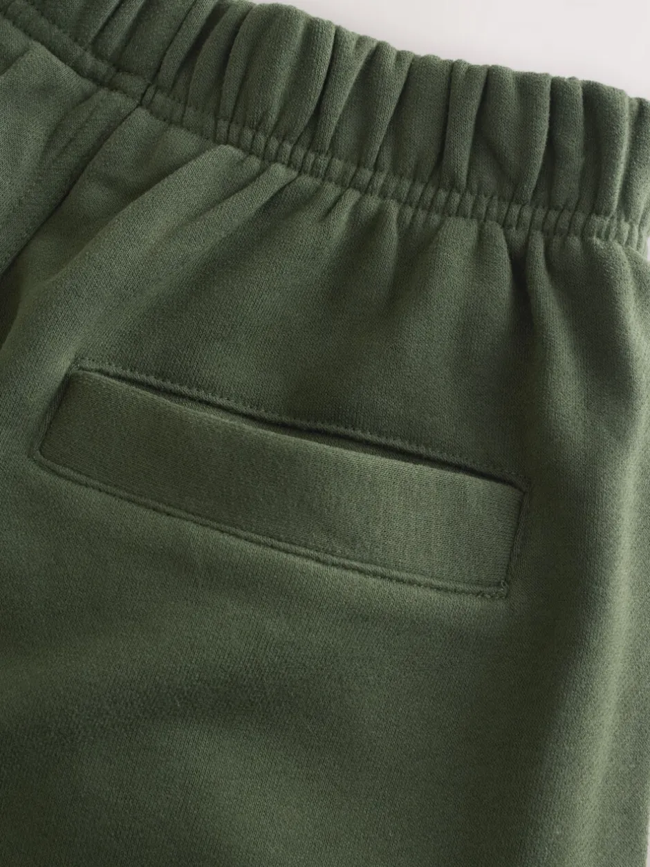 Leggings En Joggingbroeken|Next - Superzachte Peached Essentials Cocoon joggingbroeken met barrel pijpen Kakigroen