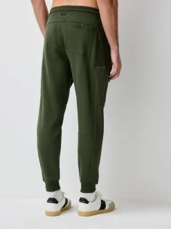 Joggingbroeken*Next - Utility Brushback Heavyweight Cargo Joggers Kakigroen