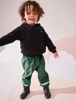 Broeken En Chino's|Next - Waterdichte broek (9 mnd-10 jr) Kakigroen