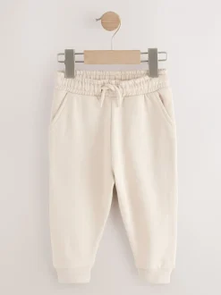 Jeans En Joggingbroeken|Joggingbroeken*Next - Verpakking van 3 zachte joggingbroeken (3 mnd-7 jr) Kakigroen/ Roestbruin/ Ecru