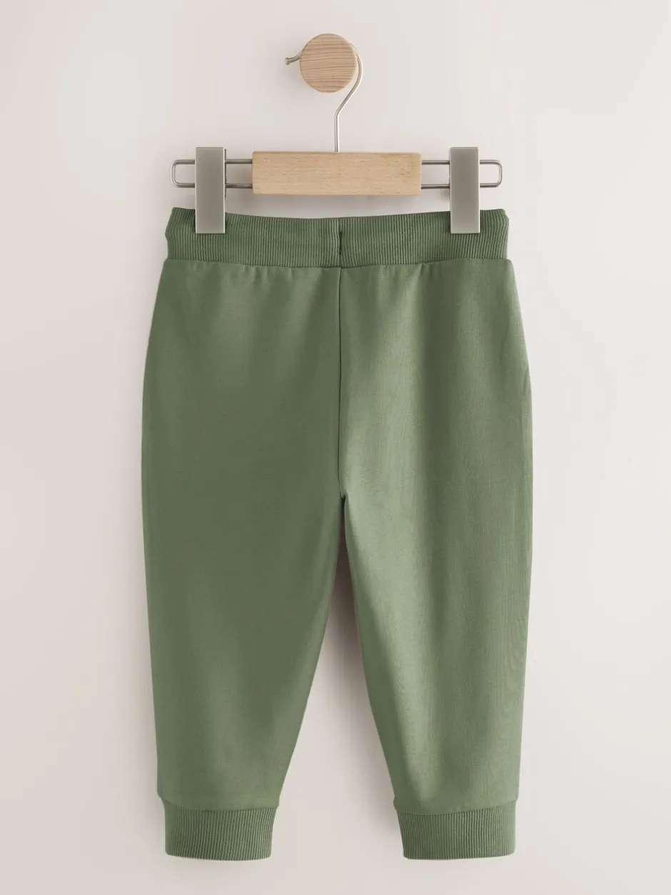 Jeans En Joggingbroeken|Multipacks*Next - Verpakking van 5 joggingbroeken (3mnd-7jr) Kakigroen/blauw/rood
