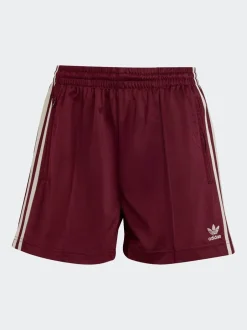 Shorts*adidas originals - Adidas Original Firebird shorts Kastanjebruinrood