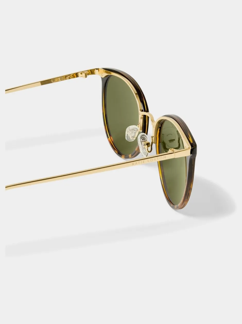 Zonnebril*Katie Loxton SANTORINI | Gradient Black Tortoiseshell Sunglasses