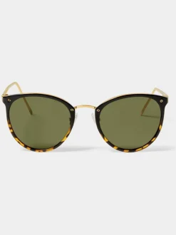Zonnebril*Katie Loxton SANTORINI | Gradient Black Tortoiseshell Sunglasses
