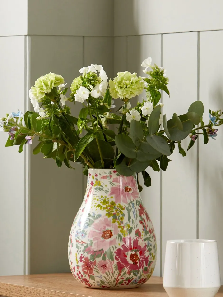 Vazen|Next Keramieken vaas Multicolour Floral Print