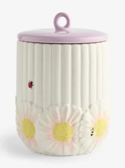 Keukenopslag*Next Keramische broodtrommel met bloemenmotief