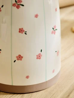Keukenopslag*Next Keramische koekjespot met bloemen