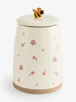 Keukenopslag*Next Keramische koekjespot met bloemen