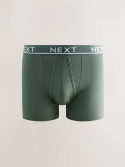 Ondergoed|Ondergoed*Next Kern grijs/groenen - Standaard - 10 Boxershorts zonder plooi