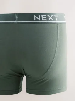 Ondergoed|Ondergoed*Next Kern grijs/groenen - Standaard - 10 Boxershorts zonder plooi