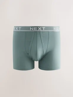 Ondergoed|Ondergoed*Next Kern grijs/groenen - Standaard - 10 Boxershorts zonder plooi
