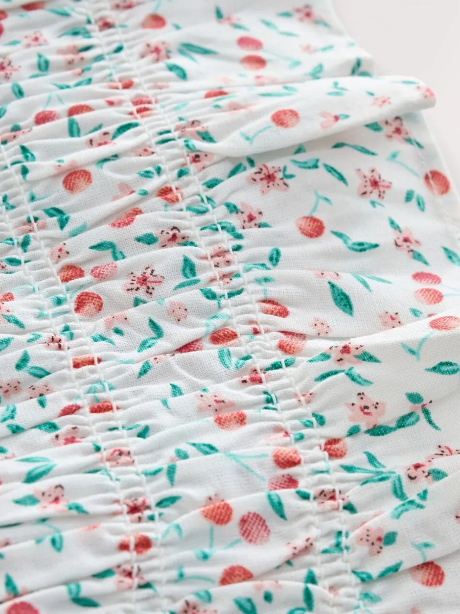 Overhemden En Blouses|Next - Gesmokte blouse (3-16jr) Kersenprint