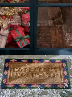 Deurmatten*Next Kerstmis Geen Cadeauslogan Kokos Deurmat