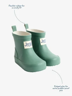 Laarzen*Jojo Maman Bébé - Short Cosy Lined Wellie Boot Khaki